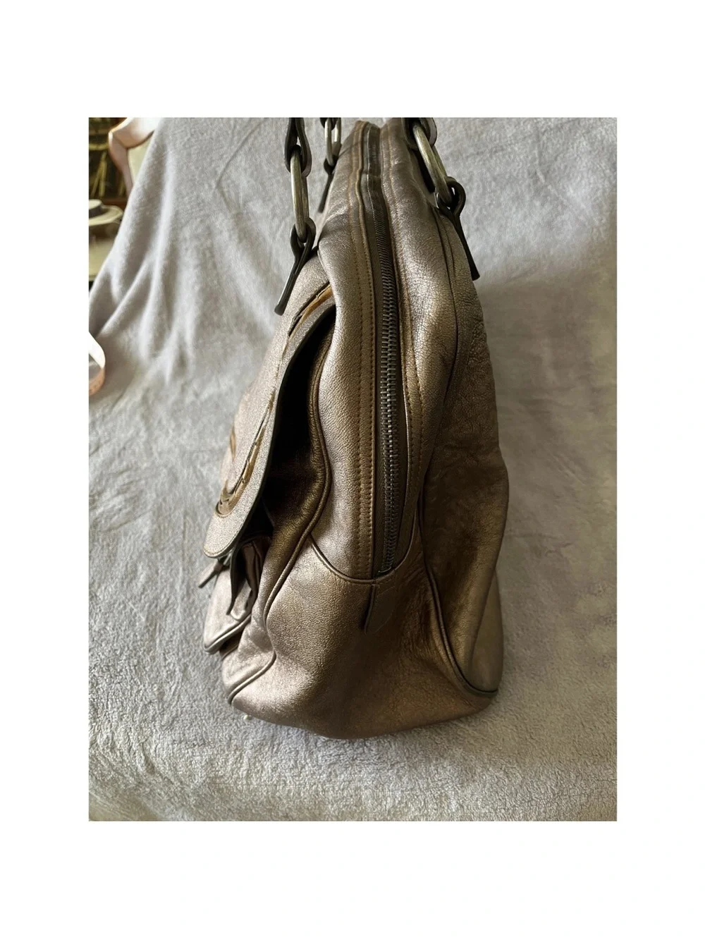 Dior large gaucho saddle bag